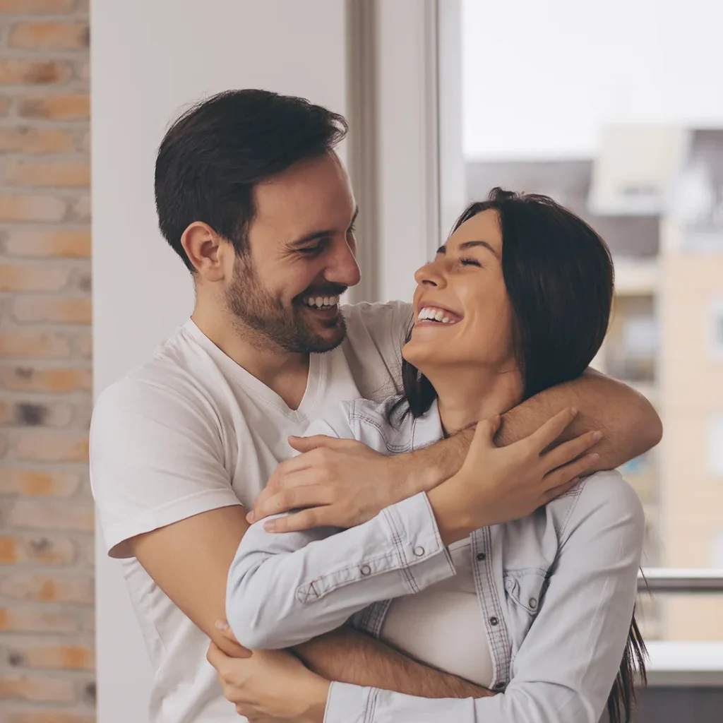 Casal Sorrindo